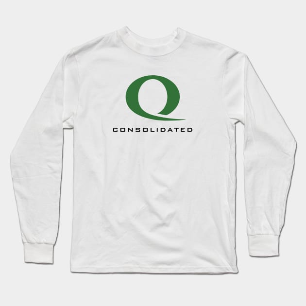 Queen Consolidated shirt – Q logo, Arrow, Green Arrow Long Sleeve T-Shirt by fandemonium